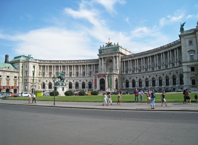 Wi-Fi事情の良いオーストリア・ウィーンの新王宮