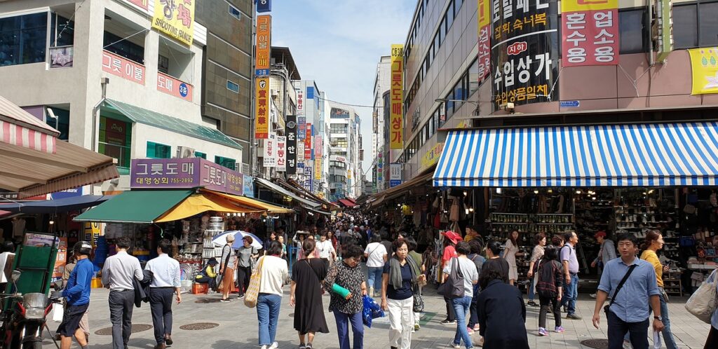 韓国の食べ歩きスポット【人気の市場】