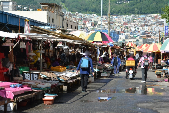 釜山の治安に関する写真