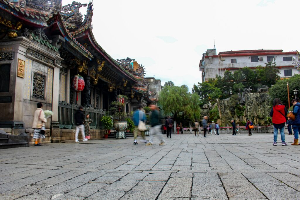 台湾危険エリア龍山寺