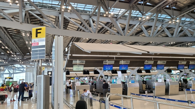 スワンナプーム国際空港搭乗口