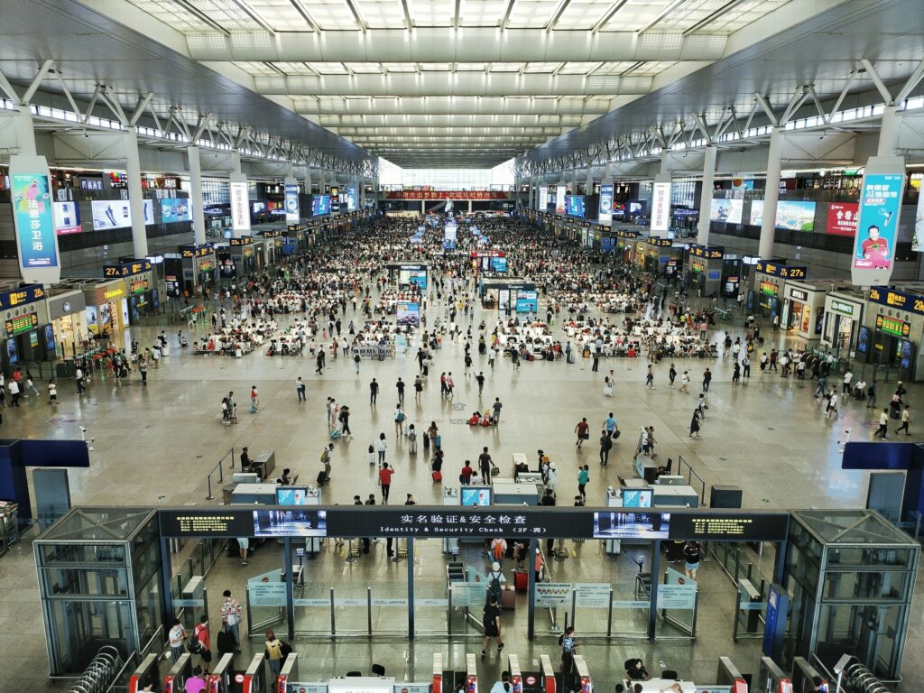 上海虹橋国際空港のターミナル