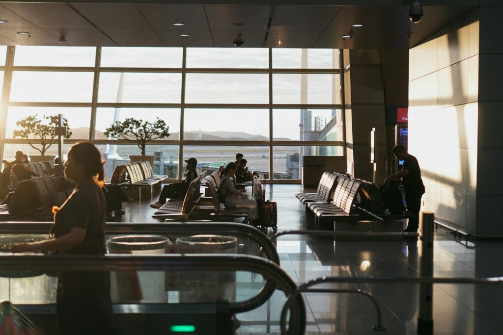 デルタ航空のラウンジ