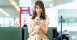 2カ国以上の海外渡航でWi-Fiレンタルを使う女性